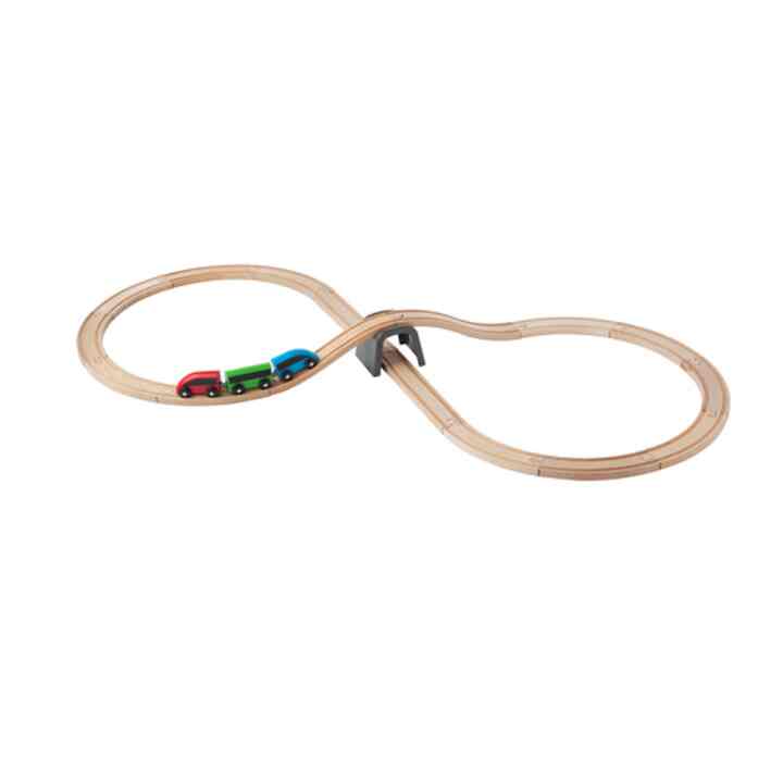 LILLABO Kereta api, set isi 20, aneka warna