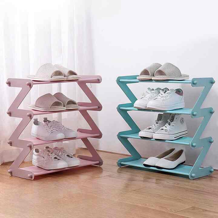 Rak Besi Sepatu Zig Zag - RS019 