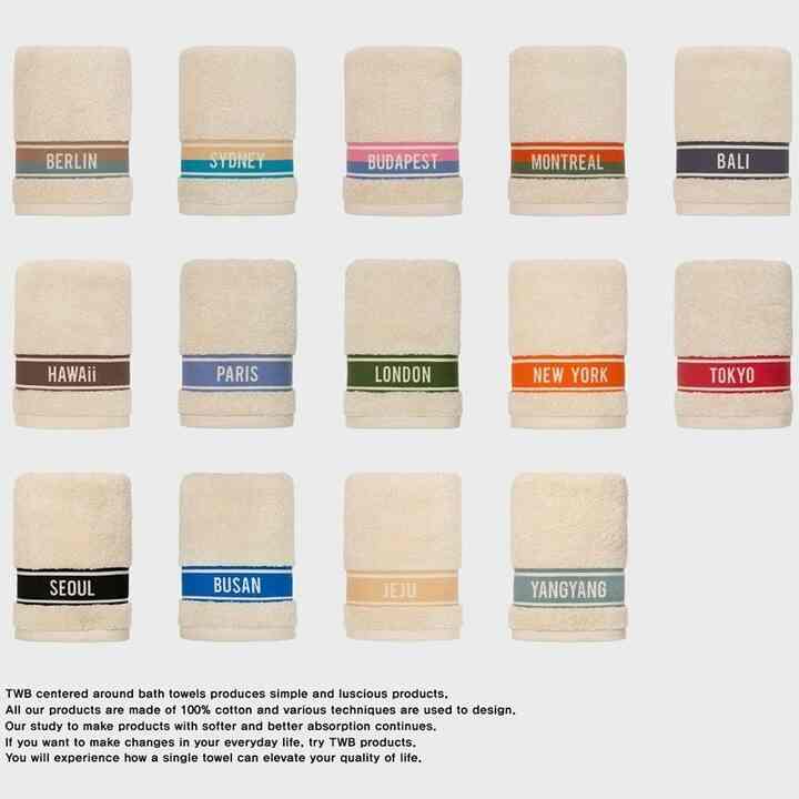 city fece towel 【11種】