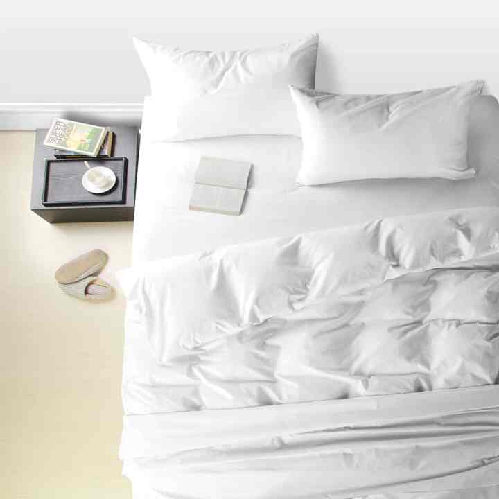 Duvet Cover Two Tone - Putih Mate, 200x200cm