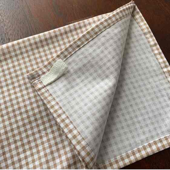 Lio - Napkin, Small Khaki Coklat