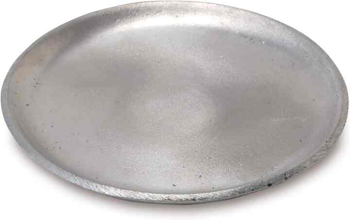 デザイン小物 シルバー ラウンドプレート