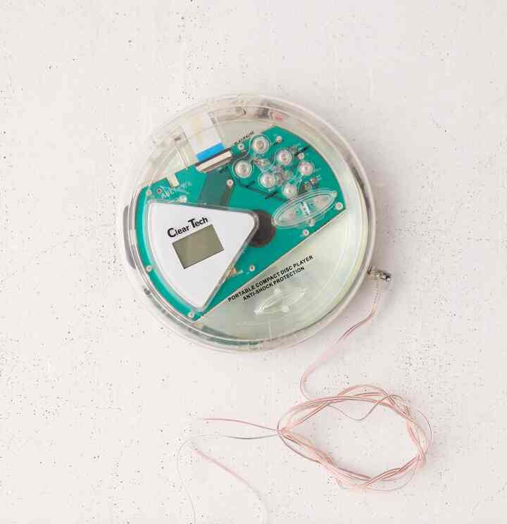 Clear Tech レトロ CDプレーヤー