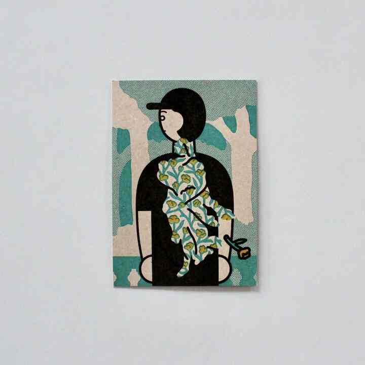 レディ・メイドの花束 ポストカード