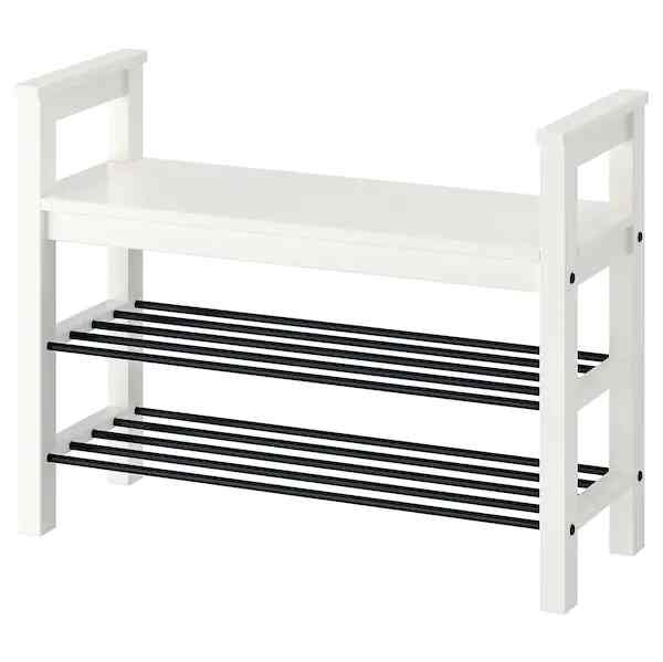 HEMNES Bench with Shoe Storage