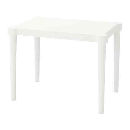 UTTER Children's table, in/outdoor/white