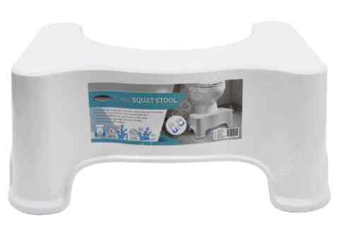 Poppy Bangku Pijak Toilet - Putih