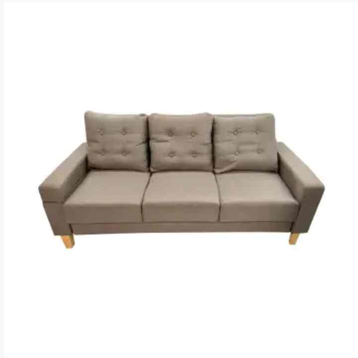 Selma Lewis Sofa Tidur Fabric - Cokelat Muda