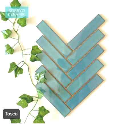 Keramik Dinding Kamar Mandi 23x26cm - Tosca