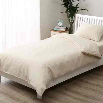 掛け布団カバー (コットンリネンW)［2色・3サイズ］