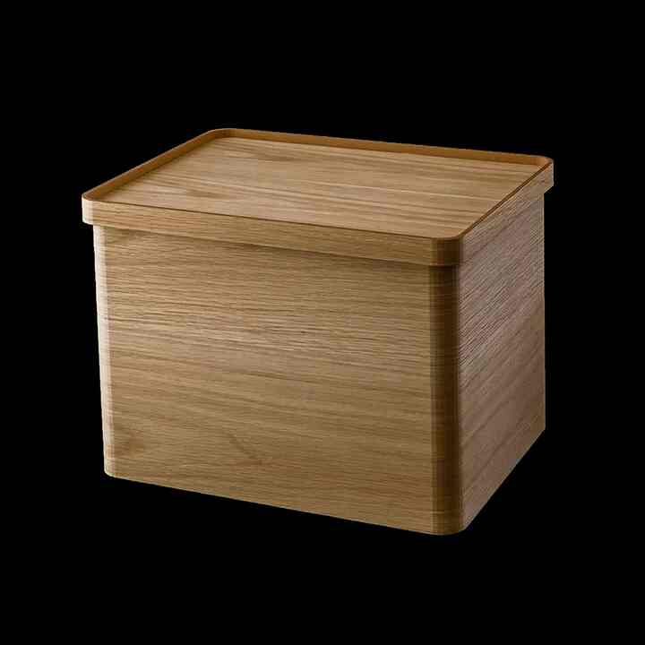 曲木のケーブルボックス［2サイズ］