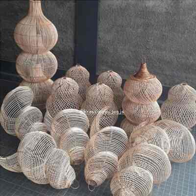 Kap Lampu Rotan
