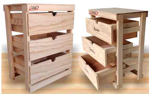 Rak Serbaguna, 3 Tingkat