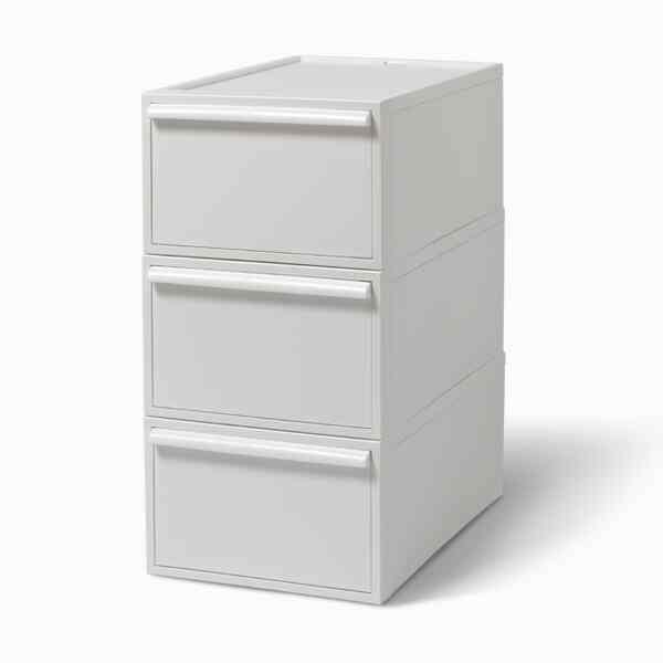 クローゼットシステム 引出し(M) 3個組 CS-D2［5色］