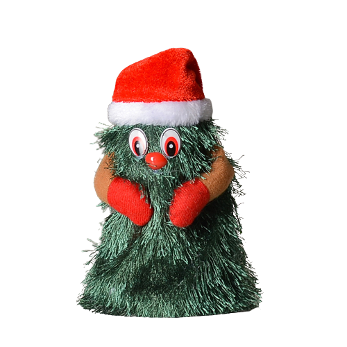 クリスマスツリー ダンシング サンタ人形 【3size】