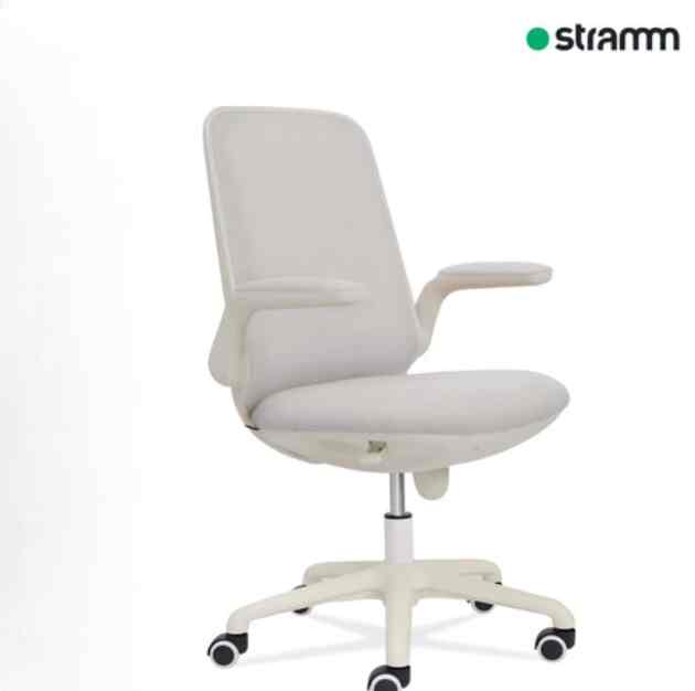 Kursi Kantor Ergonomis Owen - Grey On White