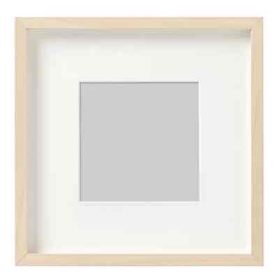 HOVSTA, Bingkai, kesan kayu birch, 23x23 cm