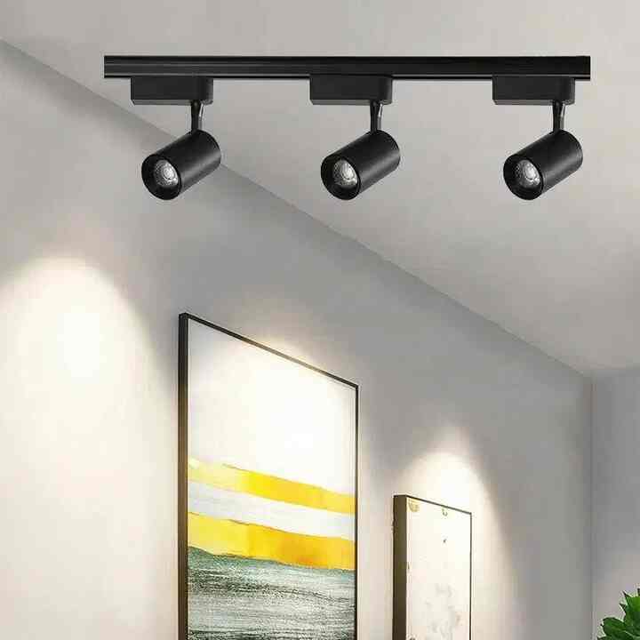 Paket Lampu Sorot Rel 1 Set isi 3