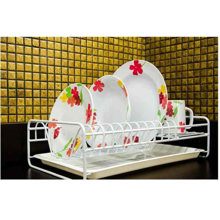 Rak Piring Gelas Mini Cherry + Tray Rack Modelline 