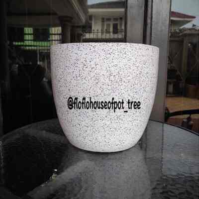 Pot Gerabah Marble