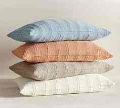 Relaxed Striped Lumbar Pillow (Multiple options)
