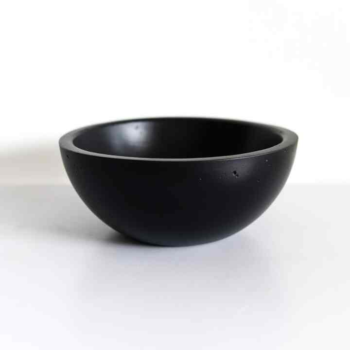 Natural Concrete Pot - Bowl 24cm