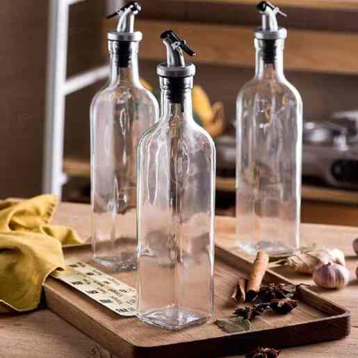 Glass Oil Bottle 500ml