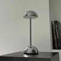 USB silver テーブルランプ タッチ式 コードレス