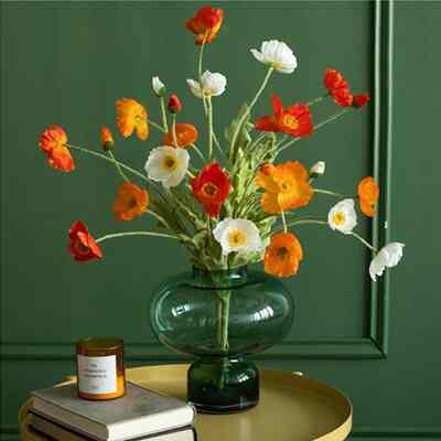 Bunga poppy artificial