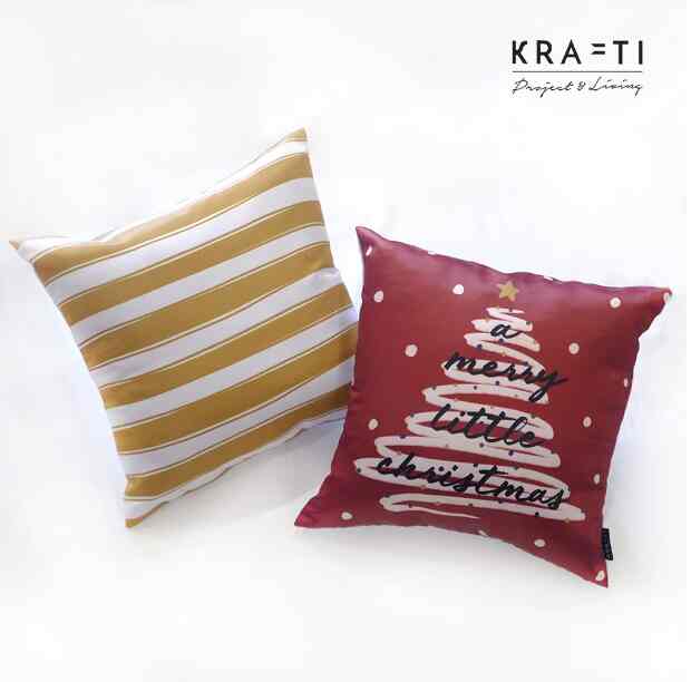 Bantal Sofa / bantal natal 40x40cm