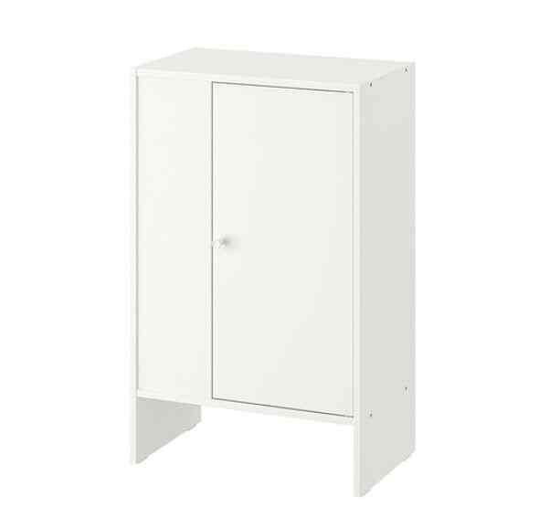 Kabinet berpintu, putih
