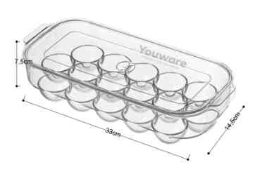 BOSTON Box Acrylic Telur Kulkas