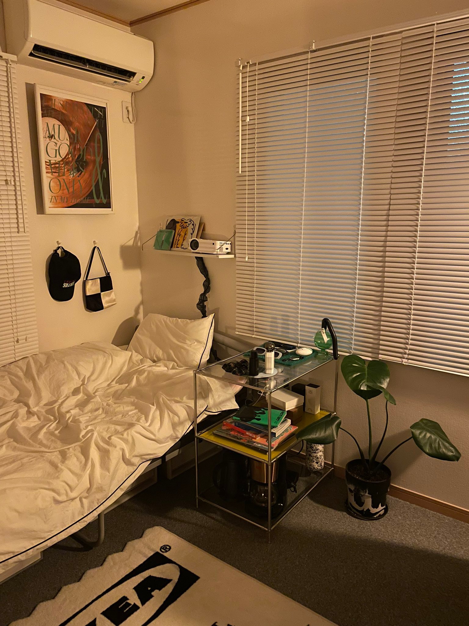 furnihunter Tool rack 001 GL half ガラスラック［8色］ | 棚