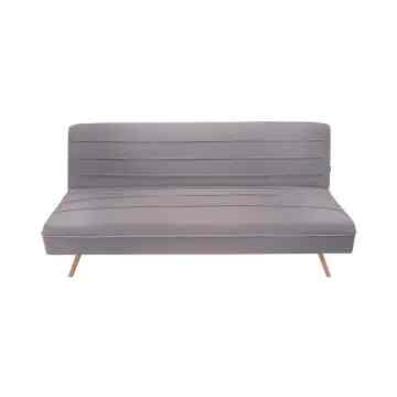 Lawrence Sofa Tidur Fabric - Cokelat
