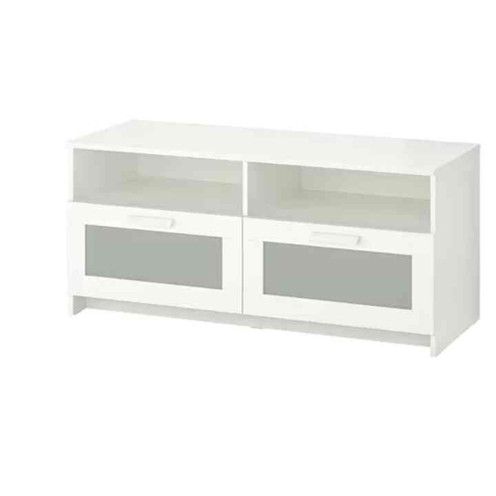BRIMNES Meja tv, putih, 120x41x53 cm