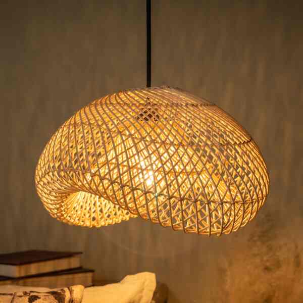 ランプシェード ペンダントライト ラタン