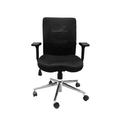 Roes Kursi Kantor 162 - Hitam