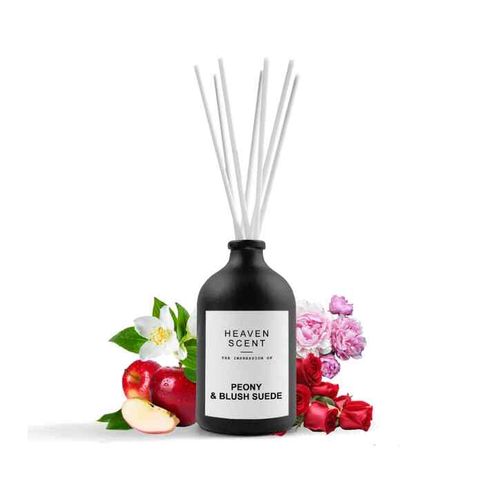 Luxury Reed Diffuser 100ml - Peony Blush & Suede