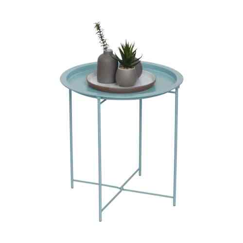 Neo Helios Meja Sisi - Biru Muda