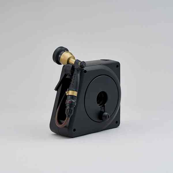 コンパクトガーデンリールⅡ10m ブラック ブラウンホース