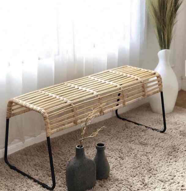 Rattan Bench