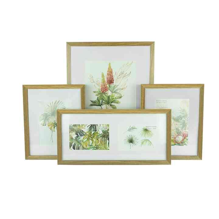 Bingkai Foto Set 4 Pcs Cp58 - Kayu