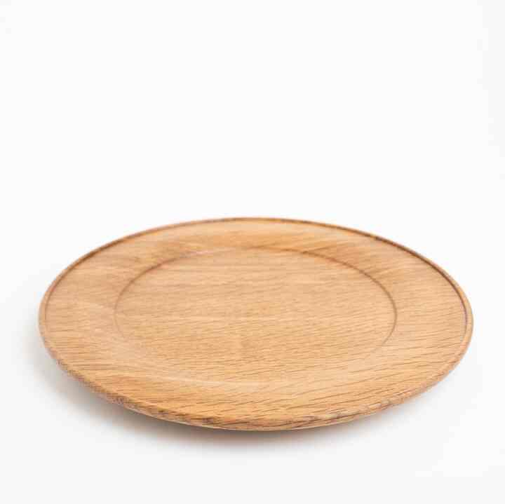 リム皿φ240 ナラ オイル仕上げ 