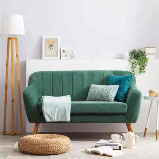 JUN Sofa 2 Seater Hijau