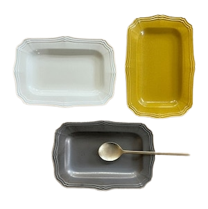 RINKA 角 プレート 【3size】【3colors】