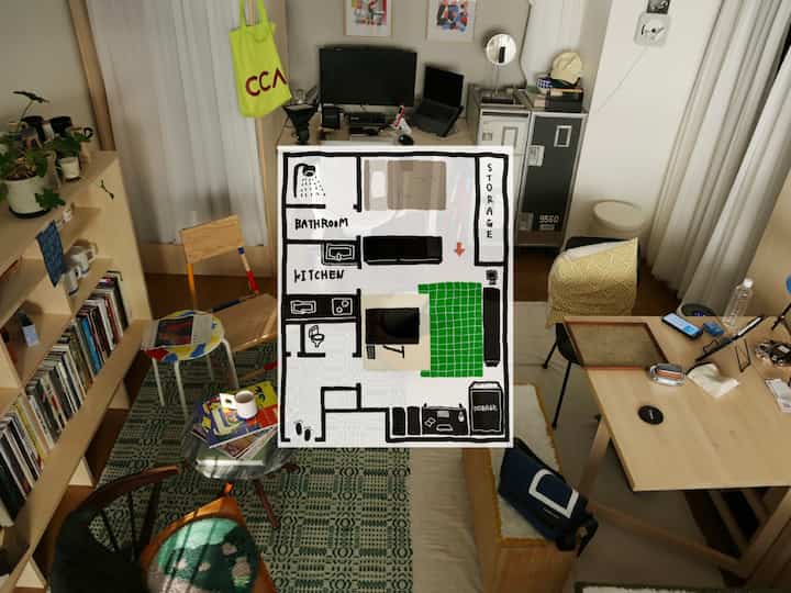 Sepertinya sudut dari atas sedang populer akhir-akhir ini🥸 Sepertinya karena lebih mudah dilihat. Sisanya baru. Jadi saya mencoba menaiki ombak!

Saya juga menyertakan denah ruangan, jadi menurut saya Anda bisa merasakan ruangannya. Ya 💁🏻‍♂️

#Interior #Desain interior #Hidup sendiri #Interior hidup sendiri #Kamar tamu sendiri #Kamar tamu sendiri #1LDKinterior #1LDKsewa #Sewa DIY #Perabotan DIY #Kotak Apple #Ruang Tamu #Interior Ruang Tamu #InteriorAnak Laki-Laki #HidupdenganSeni #Desain Aneka Barang #BarangInterior #Denah Lantai #RentalRuang Tamu