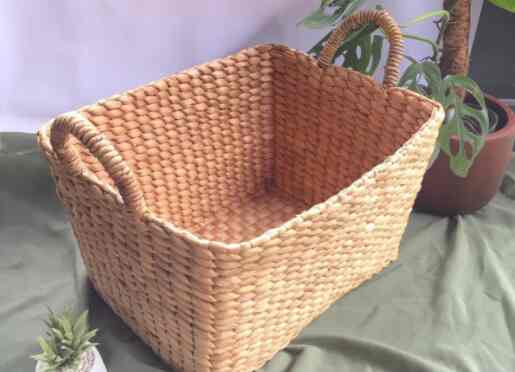 Box Trapesium Handle Enceng Gondok