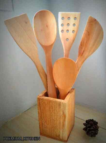 Spatula kayu set