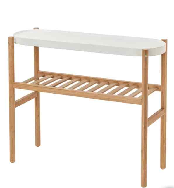 SATSUMAS Stand tanaman, bambu/putih