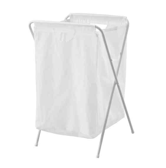 JÄLL, Tempat cucian dengan stand, putih, 70 l